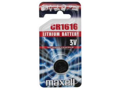 Батерия 3V CR1616 Lithium Battery Maxell CR-1616
